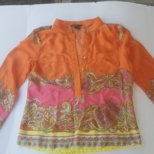 H&M paisley top